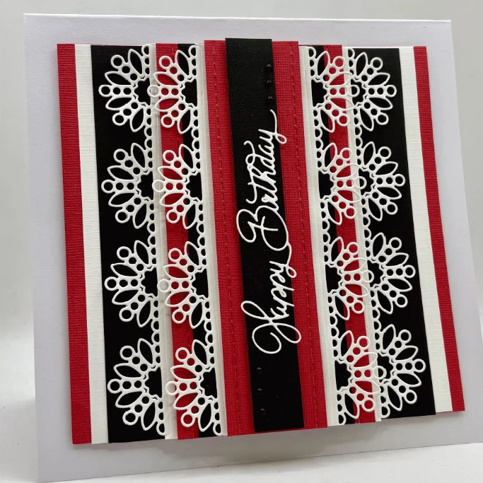 사각형 꽃 프레임 2026 봄 메탈 커팅 다이 스크랩북 엠보싱 종이 카드 앨범 공예 템플릿 컷 다이 스텐실 신제품