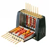 220V/1200W Houshold Small Type Electric Barbecue Machine Korean  Rotating Kebab Machine Skewer Machine Smokeless Healthy 1
