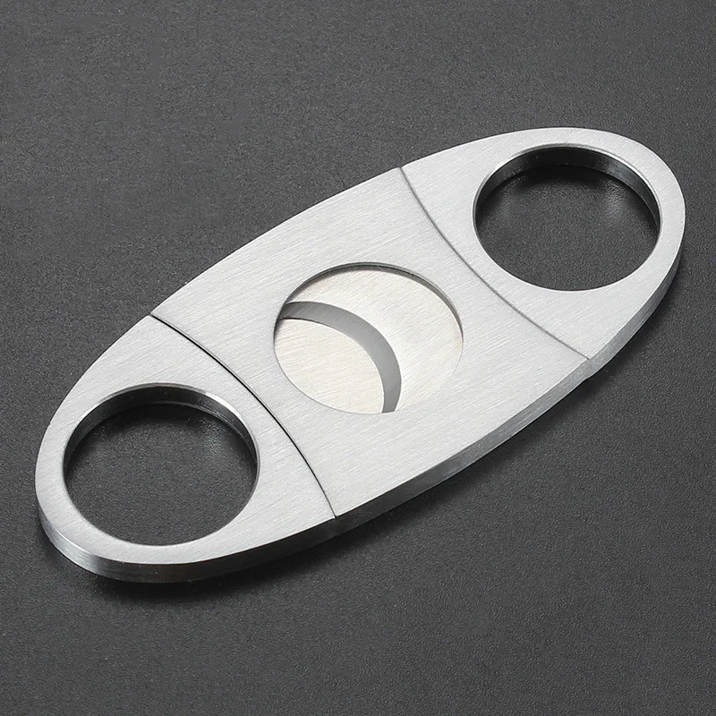 Cigar Cutter SHENGMEIYU Cigar Cutter Puro Luxury Charuto Clipper Guillotine With Gift Box Accessories Scissors cigar cutter,cigar tools