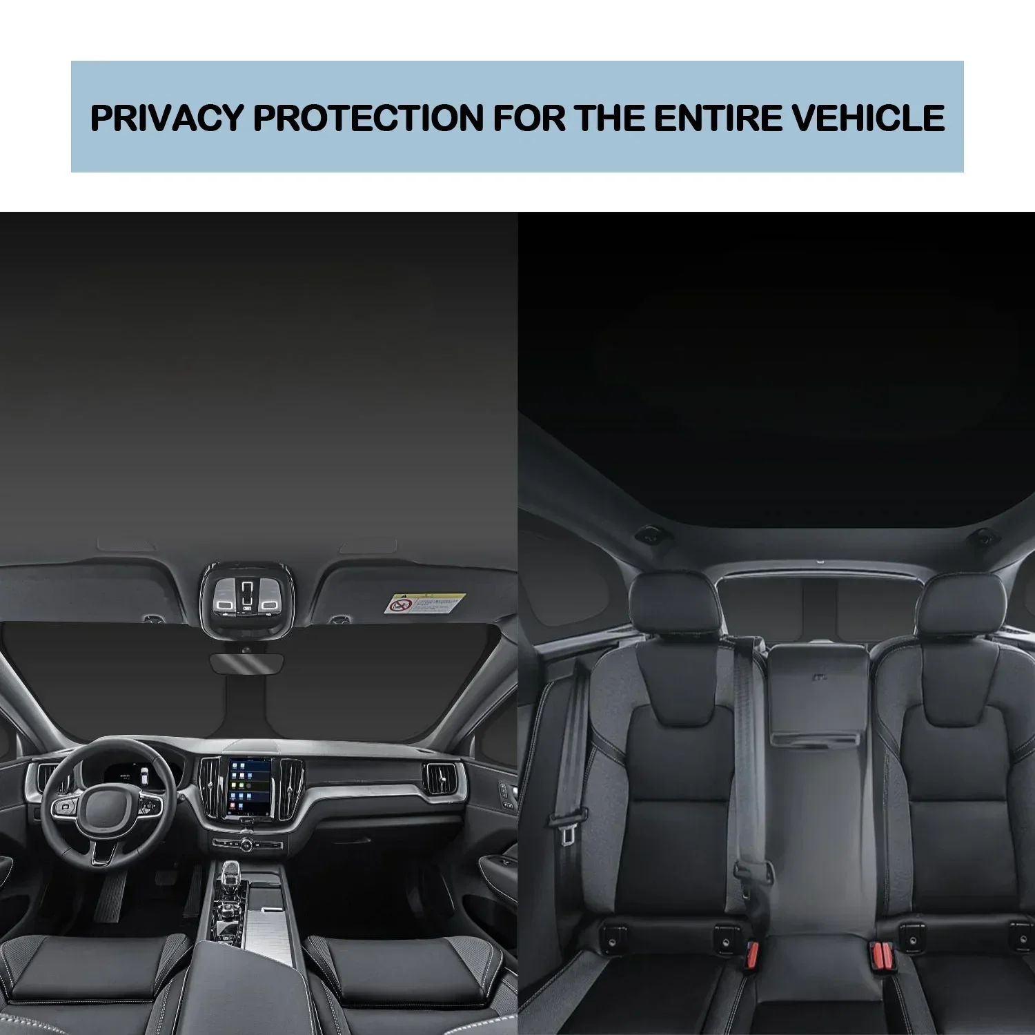 BYD TANG L 2025용 앞유리 햇빛 가리개 측면 창문 가리개 커버 선바이저 프라이버시 보호