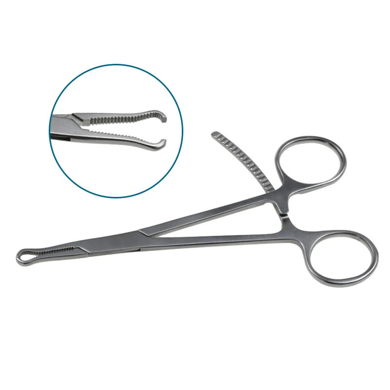 

Small Serrated Bone Holding Forceps Bone Reduction Forceps Orthopedic Surgical Instrument Stainless Steel