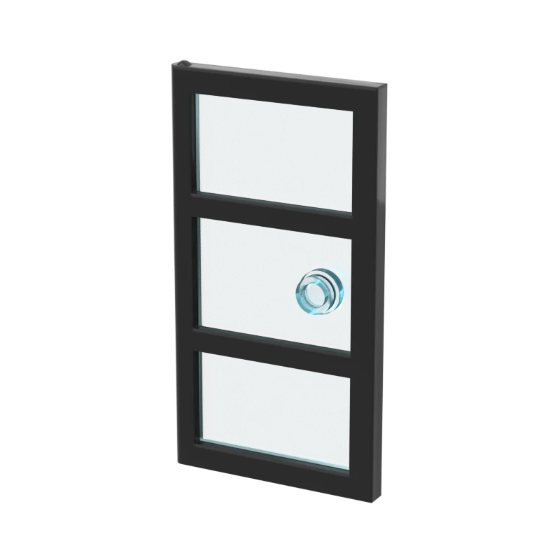 

Конструктор высокотехнологичный, 60797 дверь, 1x4x6, с 3 панелями, сменная деталь, игрушки для детей, подарки, 1 шт.