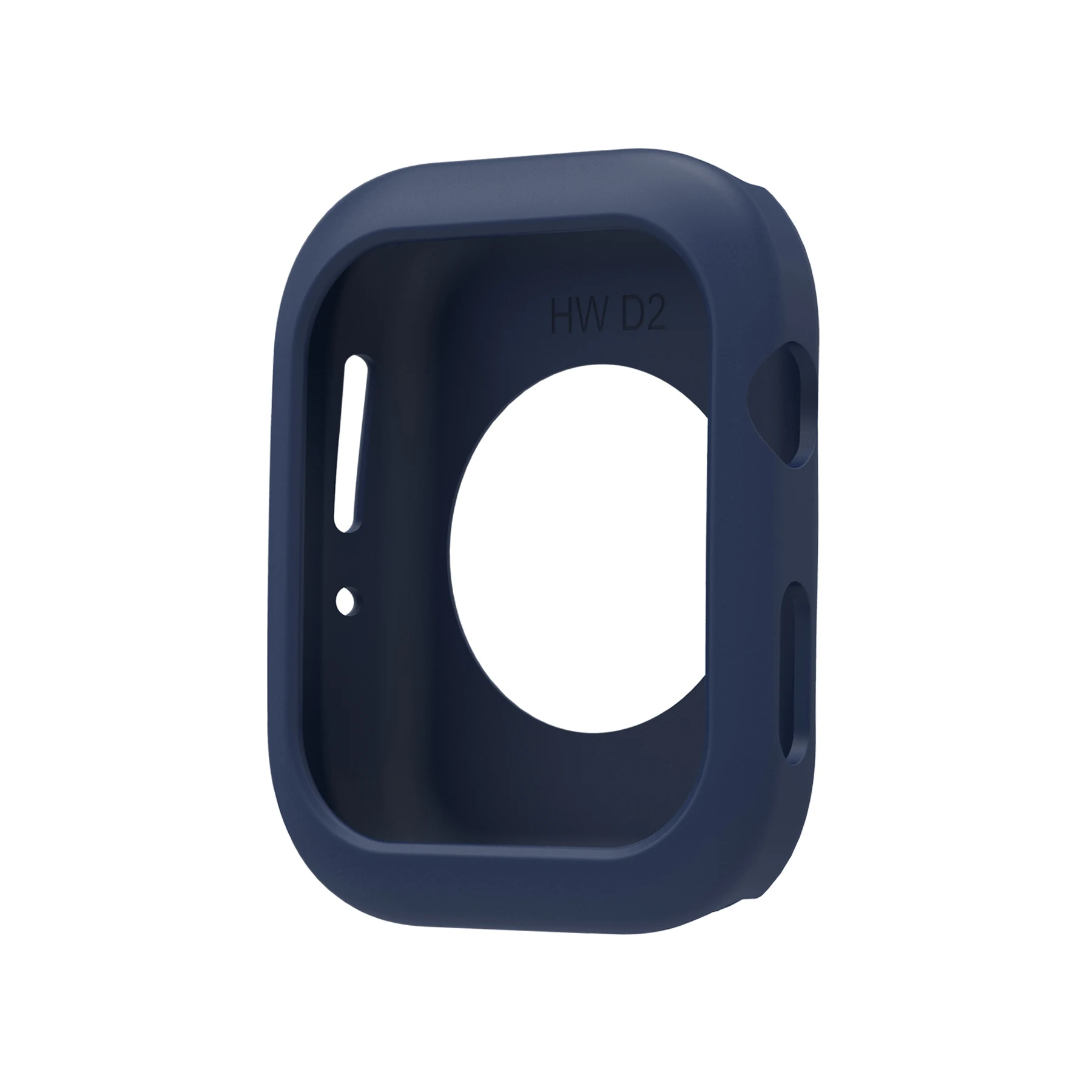 Soft Silicone Case Cover for Smartwatch - Shockproof Protector Shell with Hollow Design