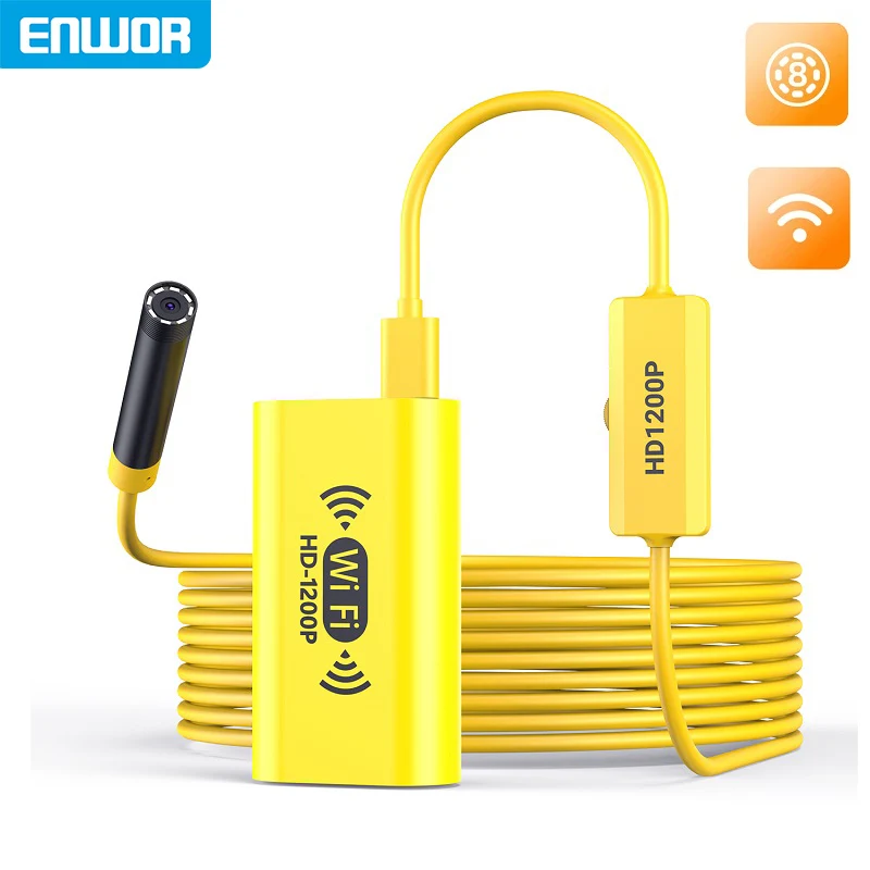 WiFiIndustrialEndoscopeCameraforiPhoneAndoridEndoscopy1200PHD
