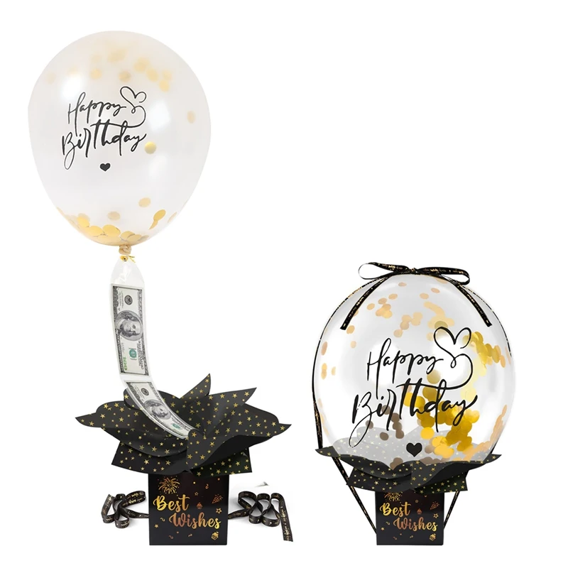 Birthday Money Gift Boxes with Pull-Out Happy Birthday Card, Fun Cash Surprise Packagin... - SKU MGB01127 - UGI Packaging