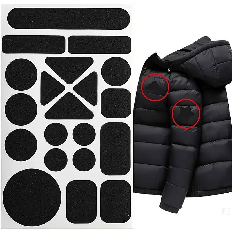 [YU] vêtements Applique patchs auto-adhésifs bricolage artisanat transfert thermique couture tissu autocollant lavable imperméable Patch Badge