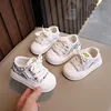 Children Elegant Sneakers for Girls 2024 Spring Autumn Fashion Korean Style Comfortable Soft Cute Cartoon Sequins Casual Shoes 1