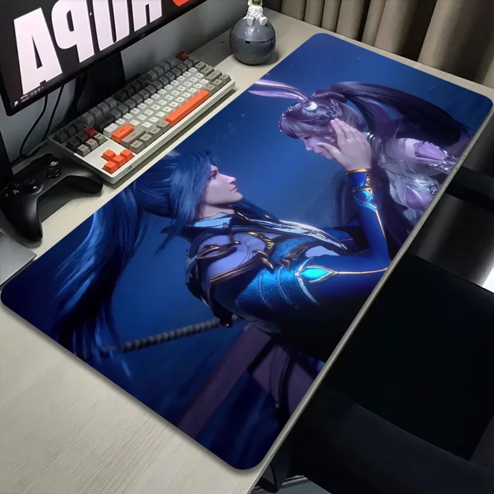 Douluo Dalu Soul land  Mousepad Large Gaming PC Compute Gamer Keyboard Mouses 5