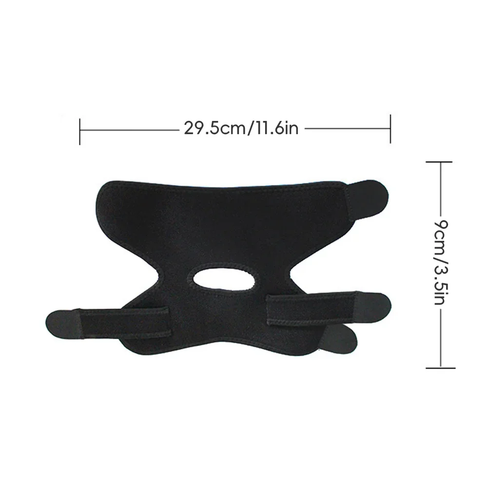 1Pc Adjustable Sports Ankle Support Bandage Ankle Brace Nylon Ankle Compression Support Gym Fitness Basketball Football Running