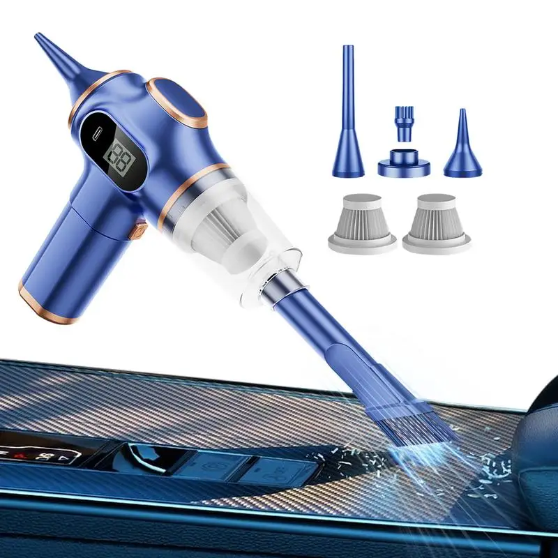 

Портативный Вакуумный 120 Вт высокомощный автомобильный вакуумный дисплей портативная перезаряжаемая Беспроводная высокая всасывающая Автомобильная вакуумная машина для транспортного средства