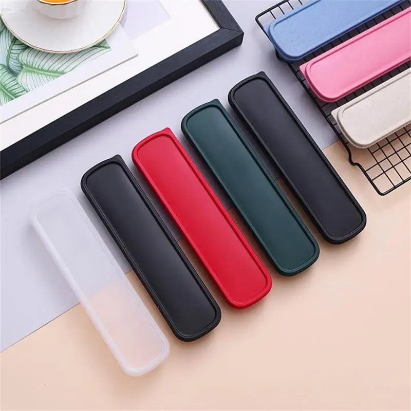 Cutlery Storage Box Easy To Clean Portable Home Supplies Cutlery Box One-piece Molding Clamshell Collectibles Spoon tableware storage box