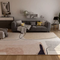 Nordic Style Living Room Decoration Rugs Girly Bedroom Carpet  Hallway Decor Mat High Quality Home Large Area Carpets Lounge Rug 2
