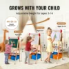 VEVOR Children Magnetic Drawing Board WordPad Baby Color Graffiti Standing Art Easel Educational Drawing Toys Gift for Kids Girl 3