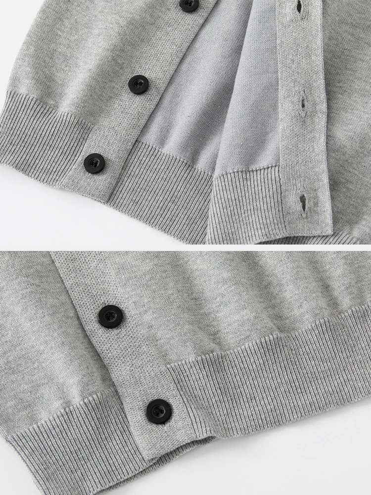 Autumn Children Baby Knitwear For Boys Girls Kids Solid Color Knitted Sweaters Cardigans Outwear Clothes D174