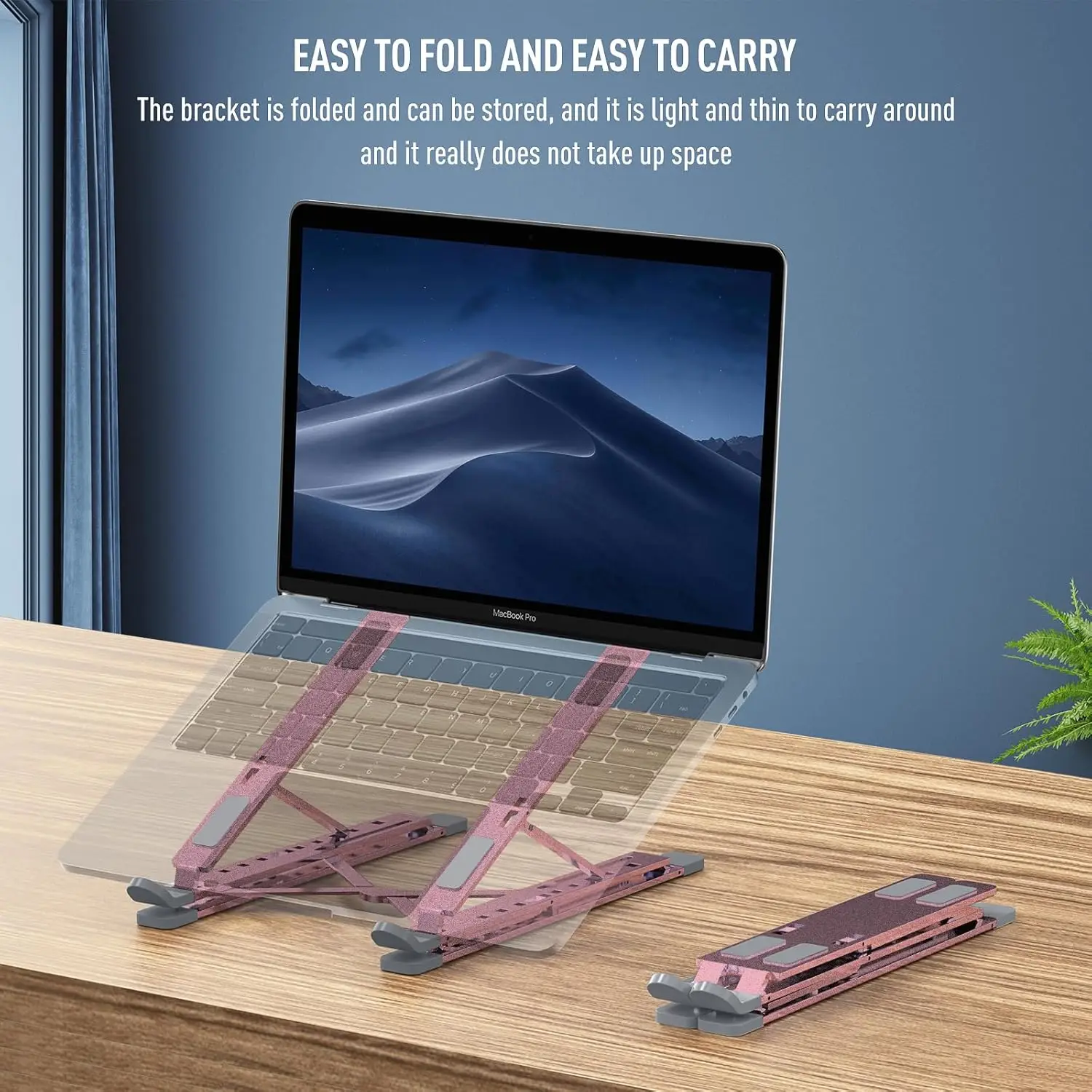 Aluminum Laptop Stand Foldable Adjustable