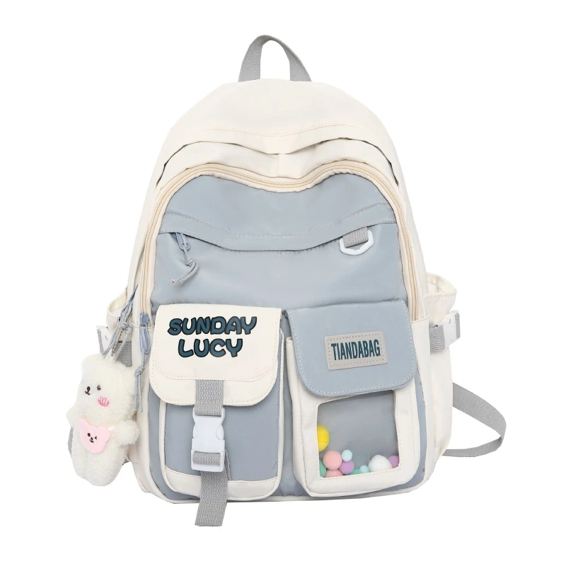Backpacks Teenage Girls Middle School Students Bookbag College Bag Women Lightweight Travel Daypack Casual Rucksack