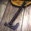 ABS handle Black 440 Outdoor tactical axe, jungle logging axe, outdoor camping self-defense rescue axe 3