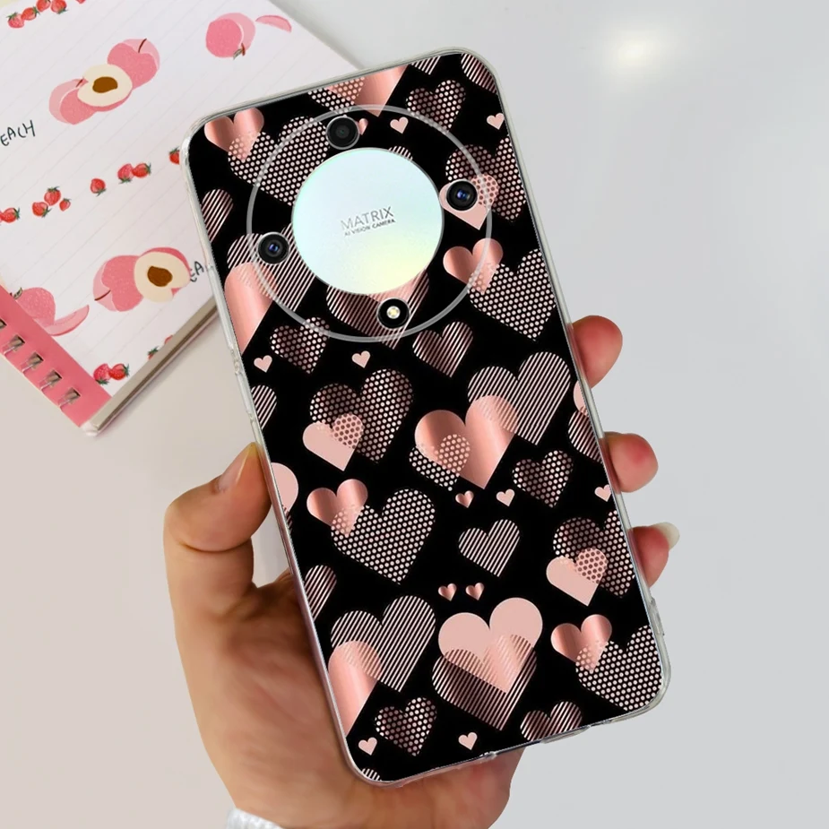 Stylish Painted Soft Silicone Phone Case with Bumper Protection