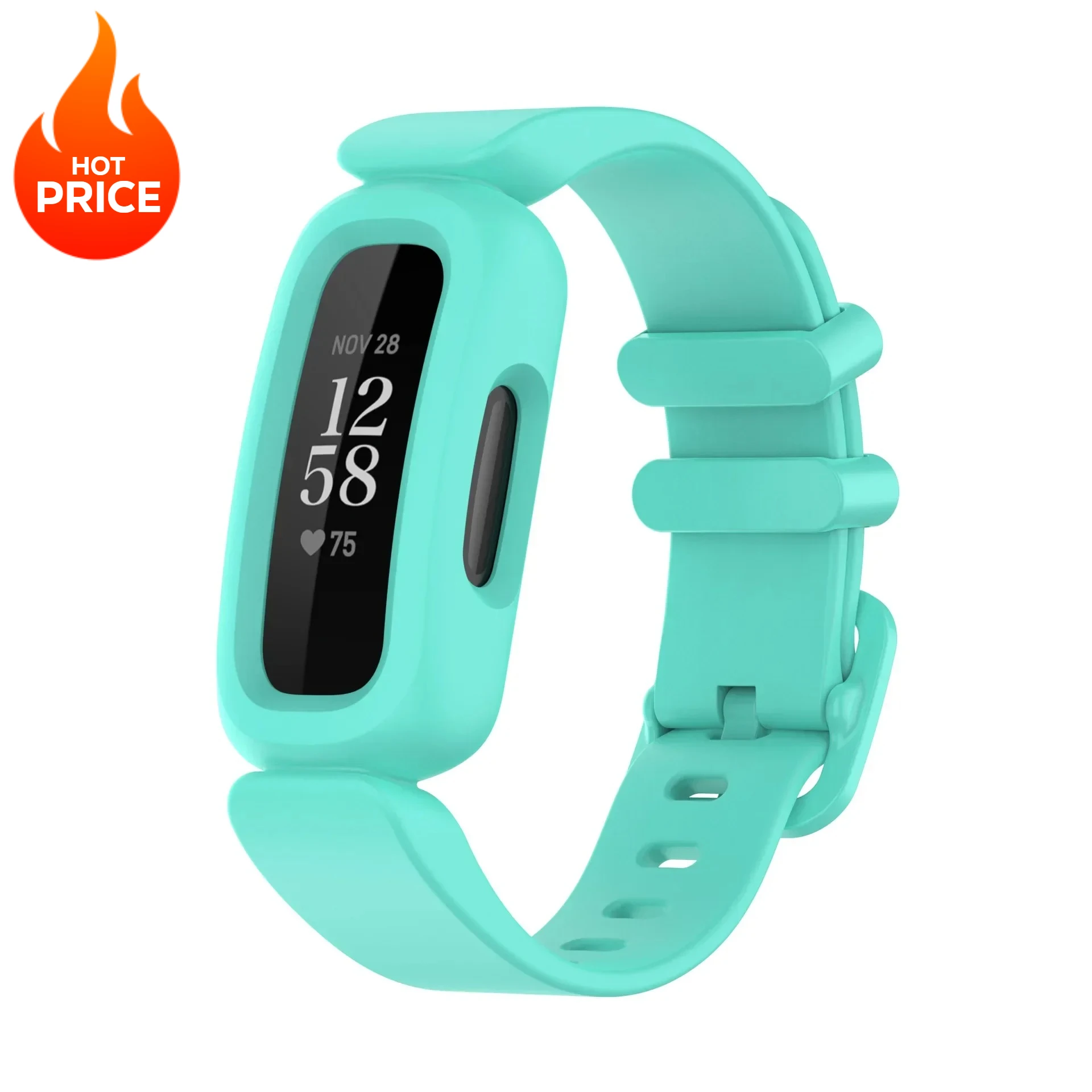 Soft Silicone Replacement Wristband for Kids - New Strap for Fitness Tracker Watches