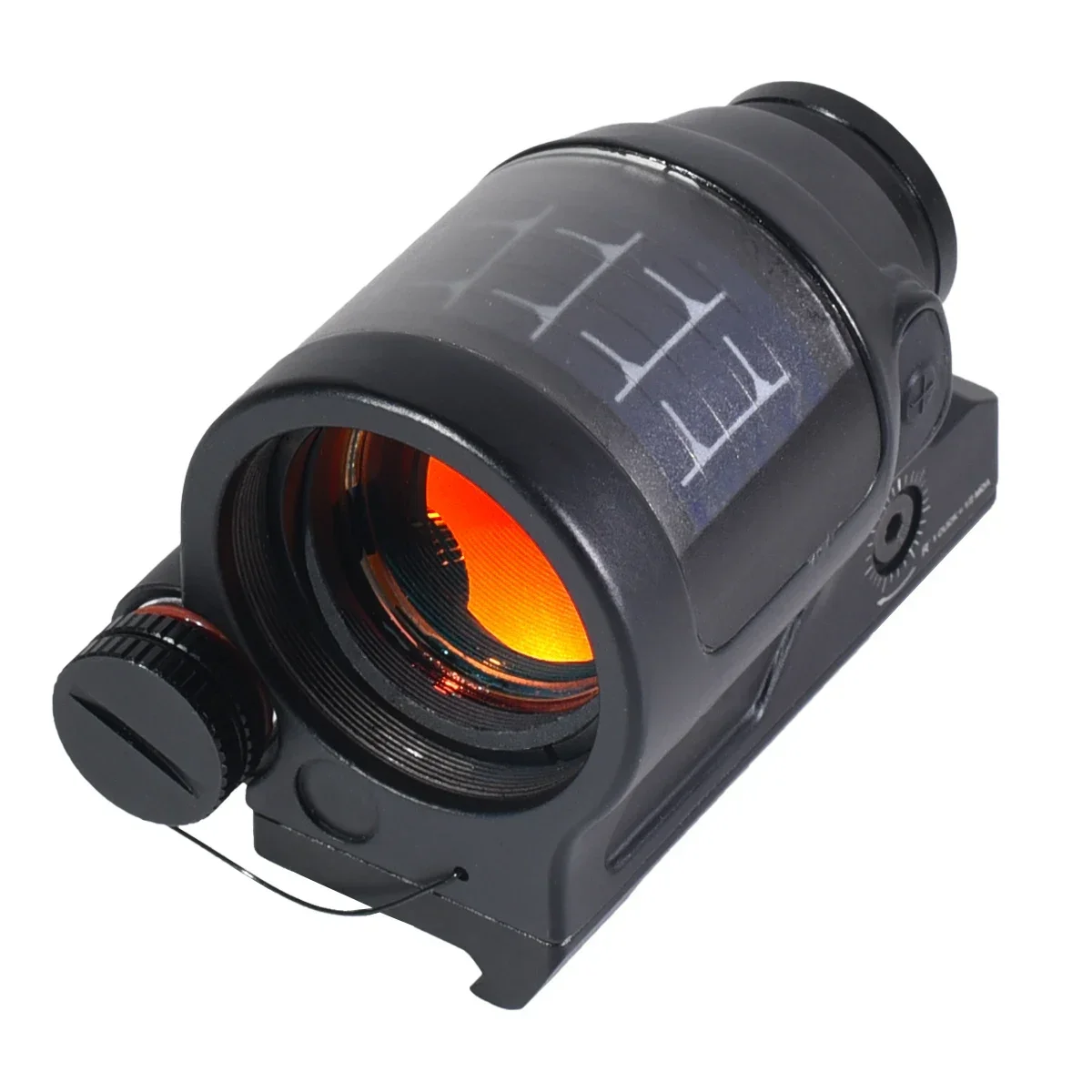 Red Dot 1x38mm Reflex Sight Solar Power Collimator Optics Sight Scope QD Mount Hunting Tactical Rifle Airsoft Scopes