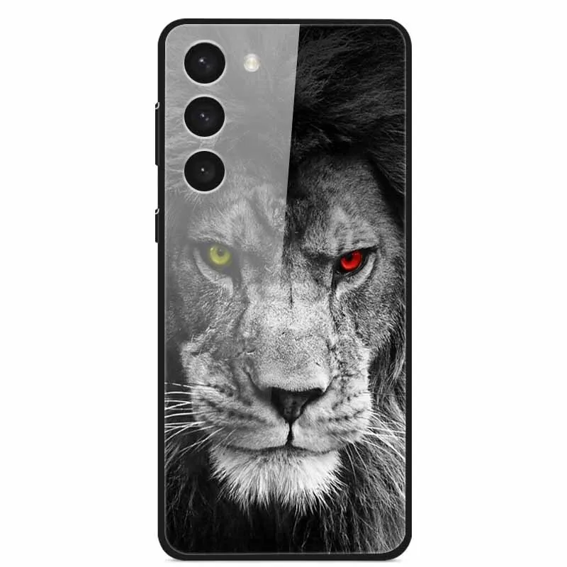 Premium Tempered Glass Case with Space-Themed Design and Enhanced Bumpers