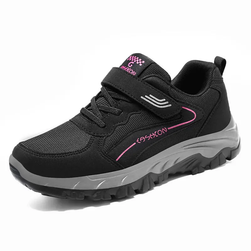 Middle Aged And Elderly Sports Shoes Sneakers For Man And Women 2024 Spring New Casual Couple's Velcro Walking Shoes 5