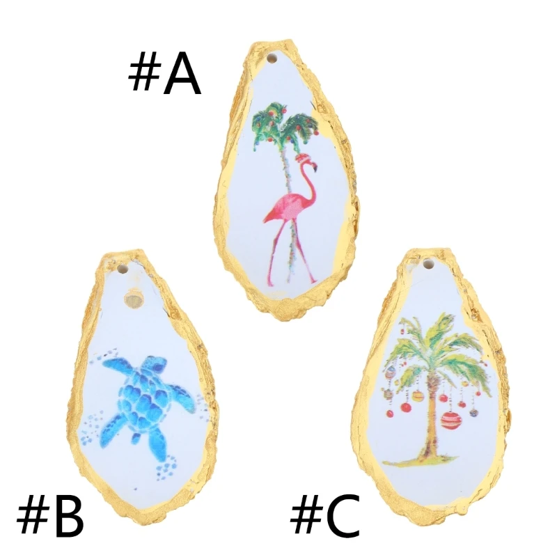 

Resin Decoration Artistic Home Decor with Sea Animal Accent Holiday Charm