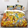 Anime Saint Seiya Bedding Set Duvet Cover Bedroom Comforter Covers Single Twin King ​Size Quilt Cover Home Textile 2/3PCS 6