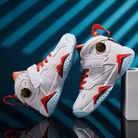2025 Children's Basketball Shoes for Boys Non-slip Breathable Comfortable Sport Shoes Boys Outdoor Training Basketball Sneakers 1