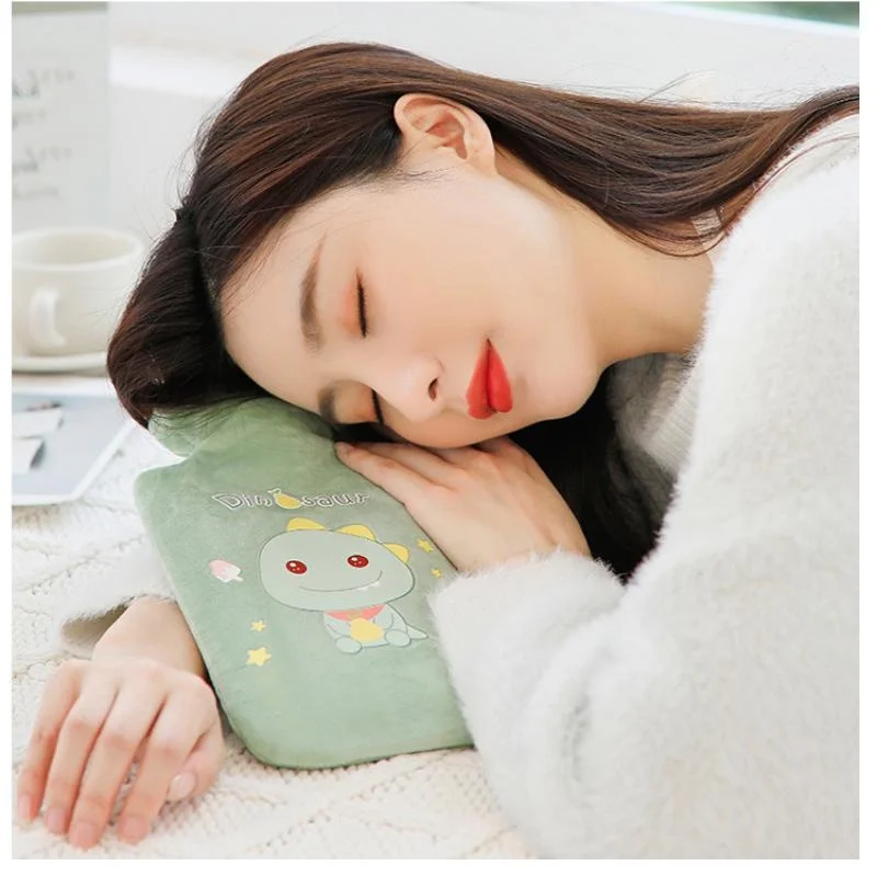 귀여운 반려동물 봉제 따뜻한 핸드백, 따뜻한 물병, 겨울 물주머니 학생, 1 개
