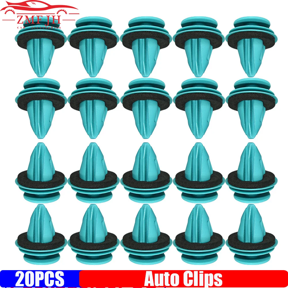 Clipderetencióndenailonverde20piezasparaToyota,hebilladepuertadeparachoques,accesoriosinterioresdecoche,retenedordevehículo,remache-AliExpress