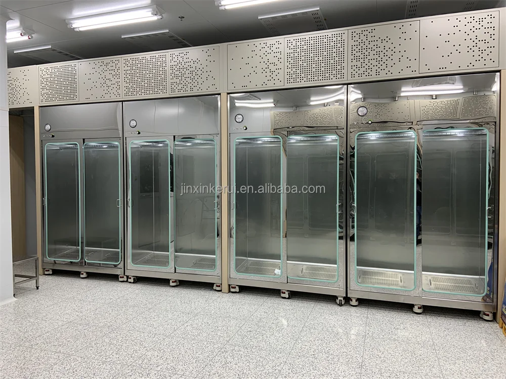 New High Quality China Manufacture Stainless Steel Clean Room Cabinet Sterilization Closet 2