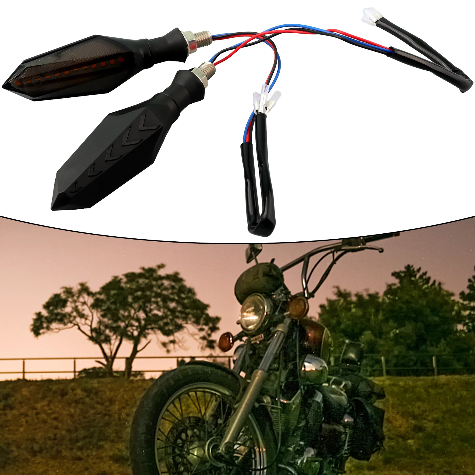 

12V LED Turn Signals Light Amber Flasher Stop Tail Lamp FOR KAWASAKI 2024 Hot Sale Brand New And High Quality