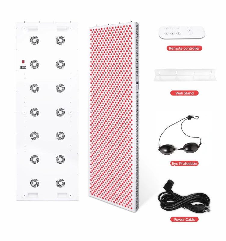 High Power Professional 6000w Pain Relief 660nm 850nm Infrared Light Therapy Lamp Red Light Therapy