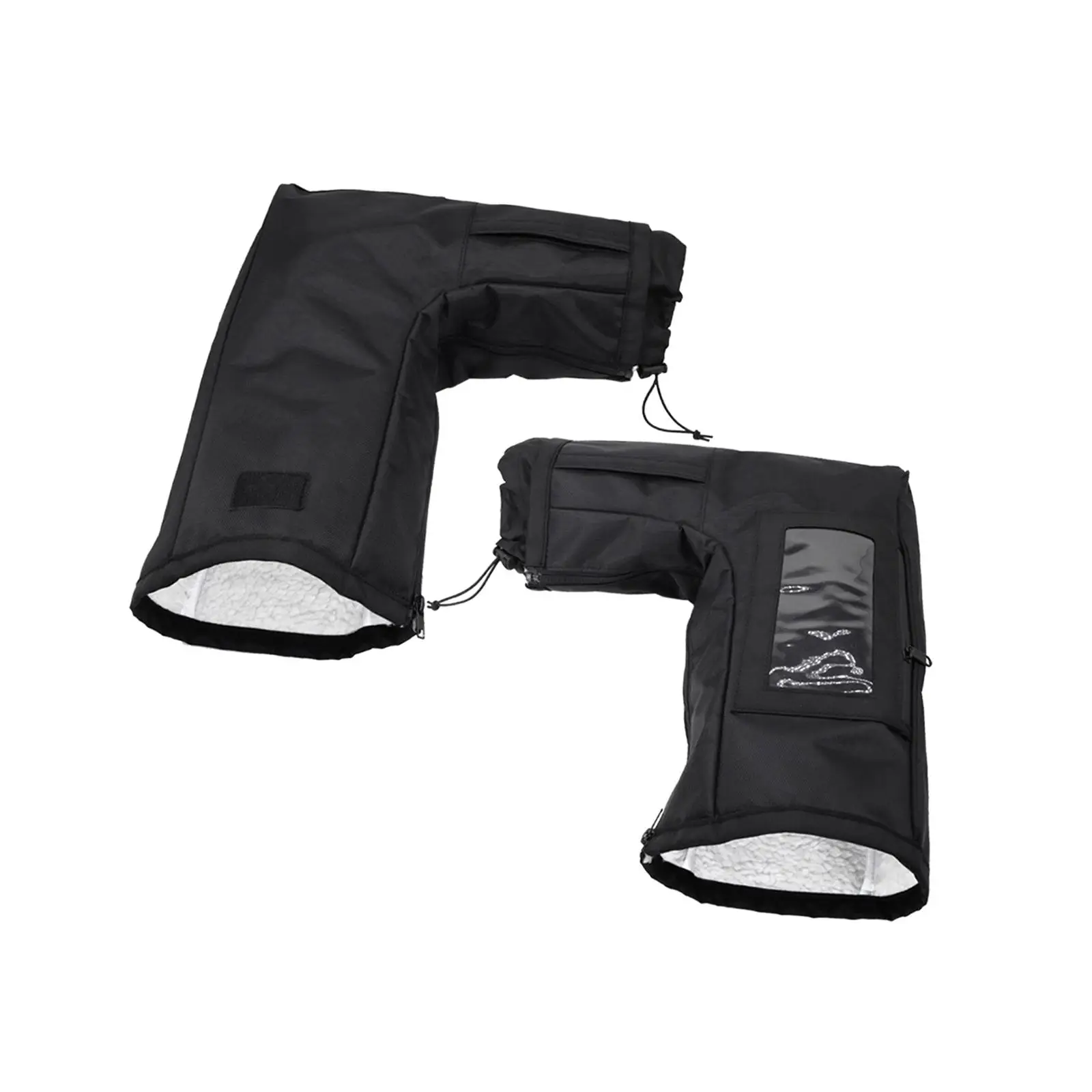 

2Pcs ATV Gloves Waterproof Snowmobile Handlebar Gloves for Women Men