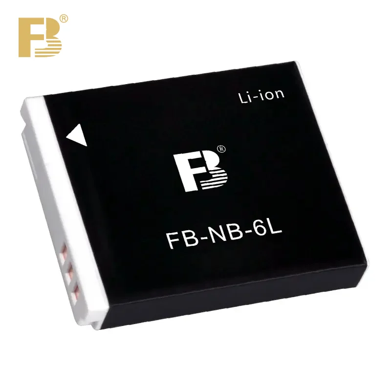 Set Caricabatteria Fb Nb-6L Per Fotocamera Canon S120 S95 Sx275Hs Sx510Hs Sx710Hs Sx600Hs Sx500Is Sx170Hs Sx240 Sx275 Sx280 Sx510