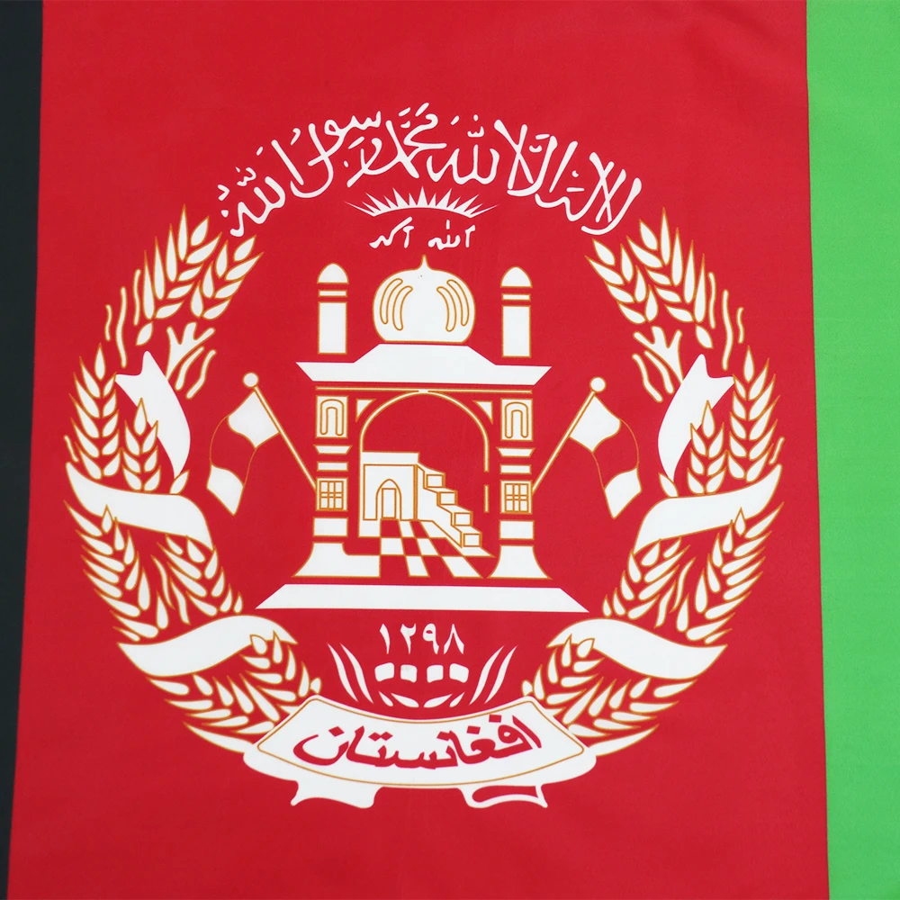 90X150cm Afghanistan Flag Afghan Afghani Kabul National Flags AF AFG Islamic Republic of Afghanistan Banner For Decoration