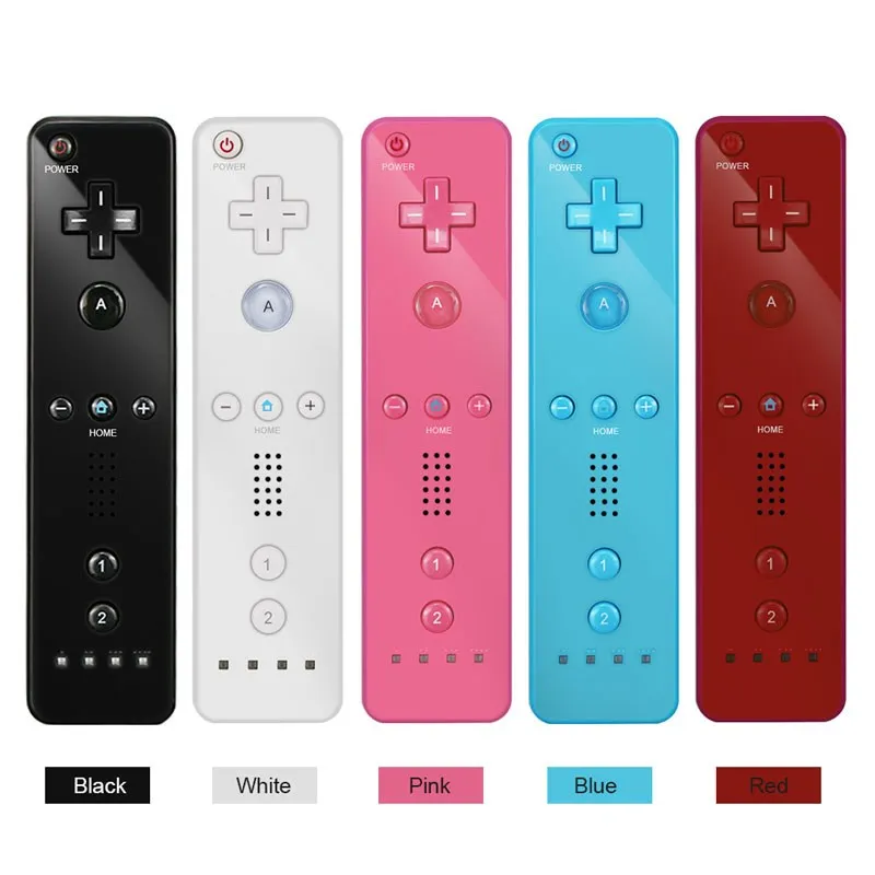 For Nintend Wii 2 in 1 Wireless Remote Gamepad Controller Without Motion Plus Remote Control Compatible Nintendo Wii Joystick