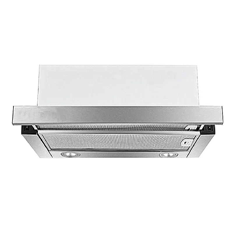 600mm Household Embedded Range Hood Pulling Type Small Stainless Steel Range Hood Hotel Kitchen Apartment