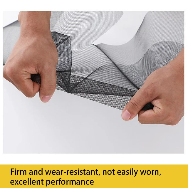 Black Nano PP Mesh Screen – Anti-Mosquito, Breathable, Light-Transmitting for DIY & Multi-Purpose Use Window and Door Screen 4