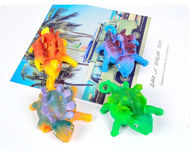 Kids Funny Blowing Animals Inflate Dinosaur Vent Balls Antistress Hand Balloon Fidget Party Sports Games Toys for Children Gift 4
