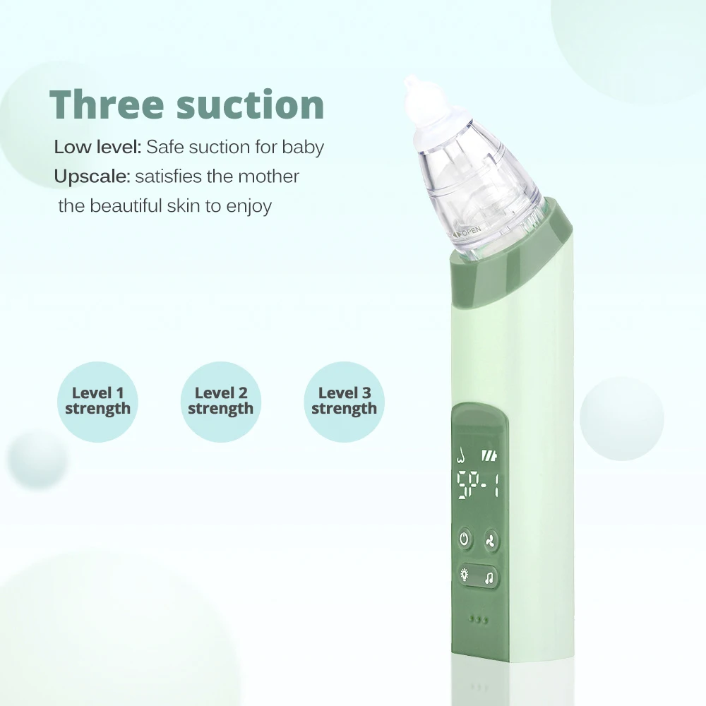 Baby Nasal Aspirator Adjustable suction Nose Cleaner Newborn infantil Safety Sanitation Nasal dischenge patency tool
