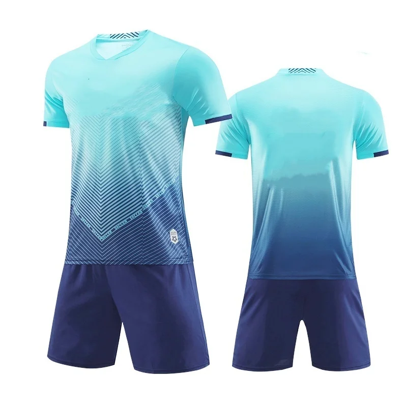 Adult Kids Football Jersey Men Boy Customize Soccer Uniforms Kit Sports Clothes Women Futsal Sportswear Training Tracksuit Child 4