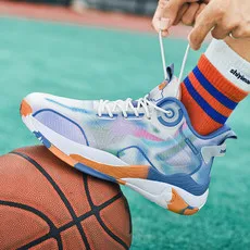 

Basketball Shoes Breathable Confortable Sports Shoes Training Athletic Basketball Sneakers Men De Mujer Tendencia 2024
