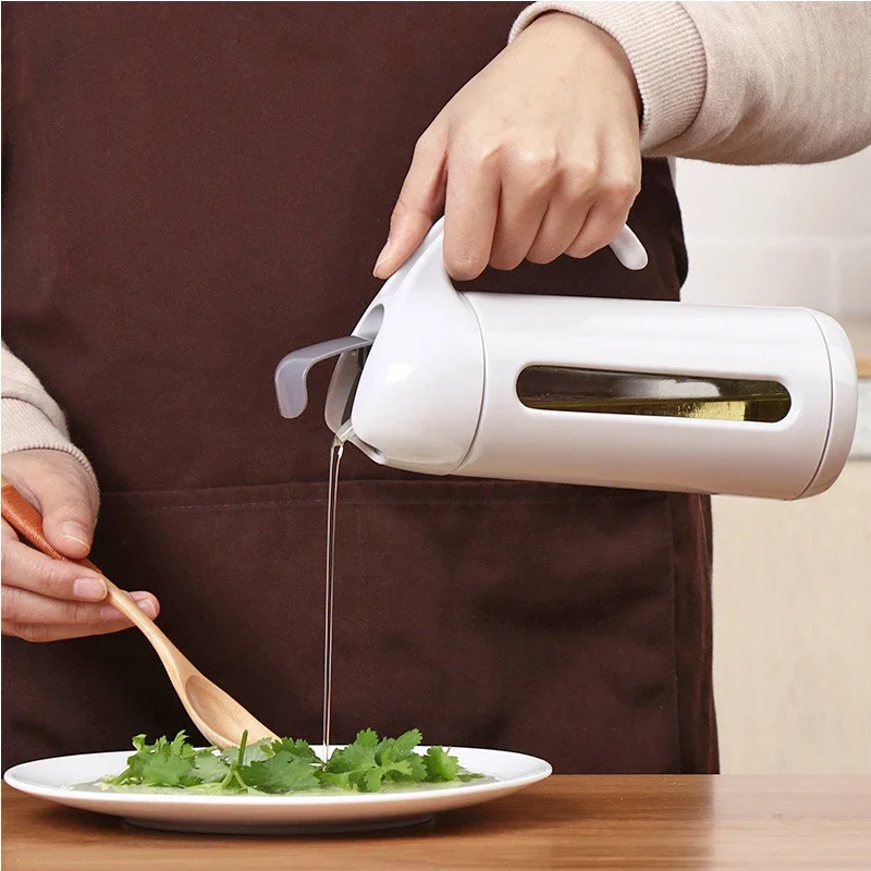 

1 Pcs Kitchen Glass Oil Pot Home To Prevent Spill Pot Seasoning Sauce Vinegar Bottle Bottle Oil Small Oil Bottle Dispenser