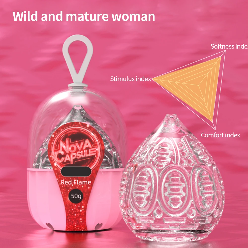 Male Masturbation Cup Vagina Egg Peni Massage Adult Toy For Men Glans Exercise Blowjob Toy Stretchy Silicone Sex Toys For Men