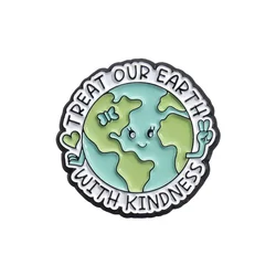 Eco - Friendly Enamel Pins - Custom Earth Day Brooches & Nature - Inspired Lapel Badges (Wholesale Jewelry Gifts) (Style 4)