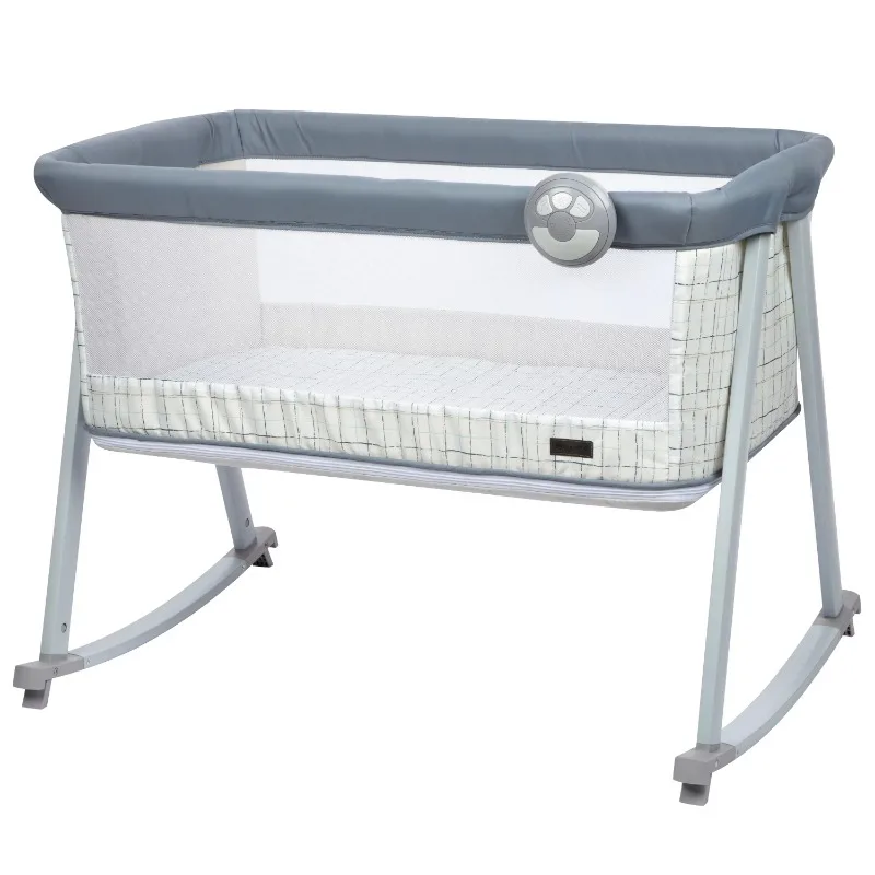 

Monbebe Whisper 3 in 1 Rocking Bassinet and Play Yard, Plaid
