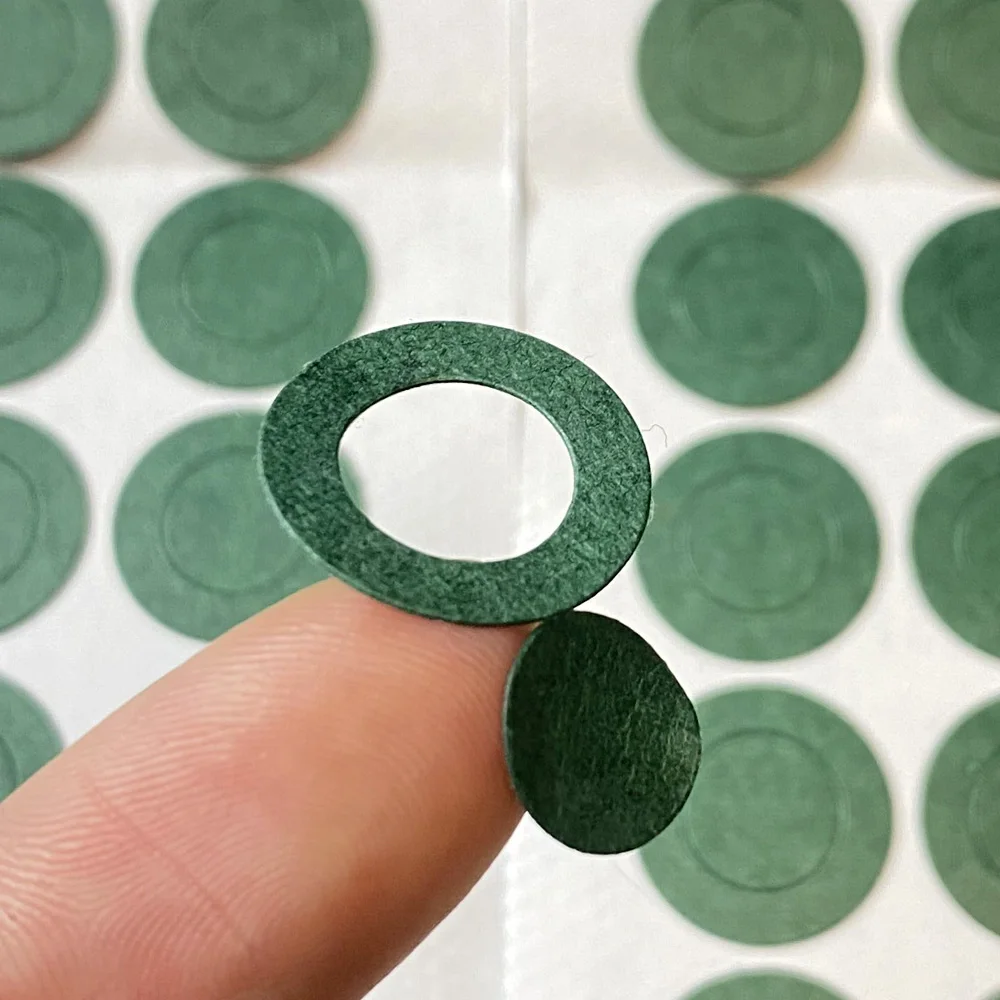 Li-ion Battery Insulation Gasket Barley Paper Battery Pack Cell Hollow Insulating Electrode Insulated Pads 18650 21700 32650 100