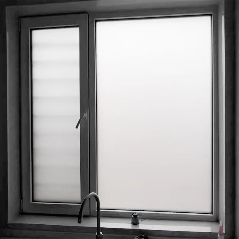 Size Office Decor Static Cling Translucent Glass Film Anti-UV Vinyl Frosted Window Film Privacy 230cm for window film,window privacy film